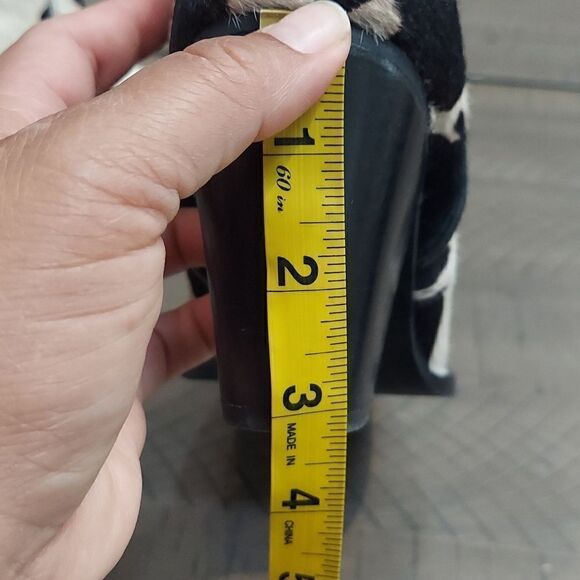 Idyllwind Calf Hair Cow Print Cowboy Booties Sz 8 - Picture 14 of 15